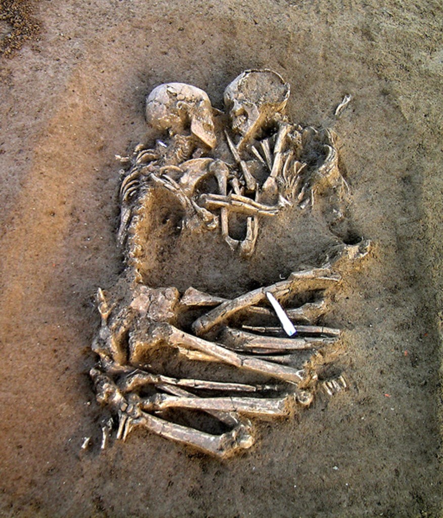 Amantes de Valdaro. Neolítico. Mântua. Itália